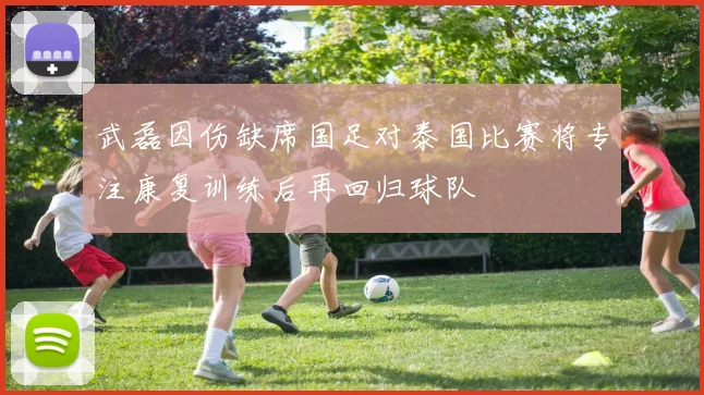 武磊因伤缺席国足对泰国比赛将专注康复训练后再回归球队